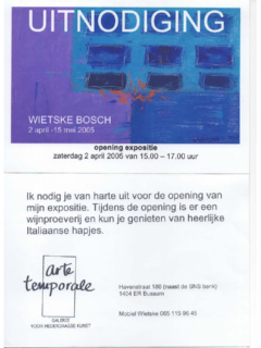 Expositie Arte Temporale - 2005